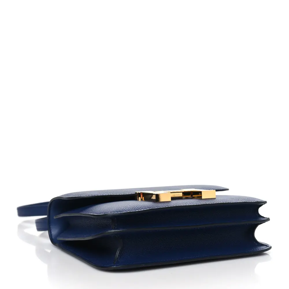 Hermès Constance 18 Bleu Saphir Epsom Leather Gold Hardware - 图片 6