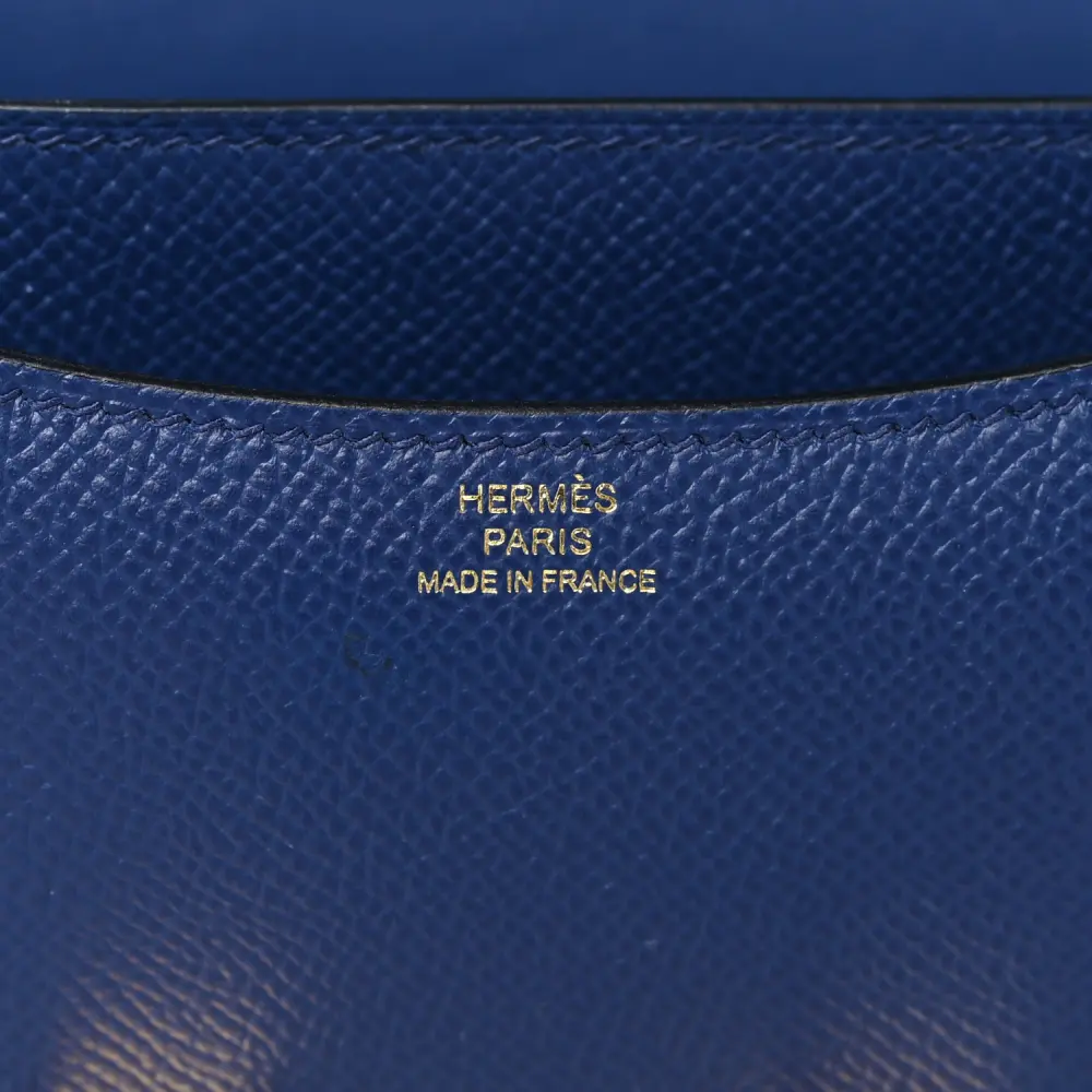 Hermès Constance 18 Bleu Saphir Epsom Leather Gold Hardware - 图片 2