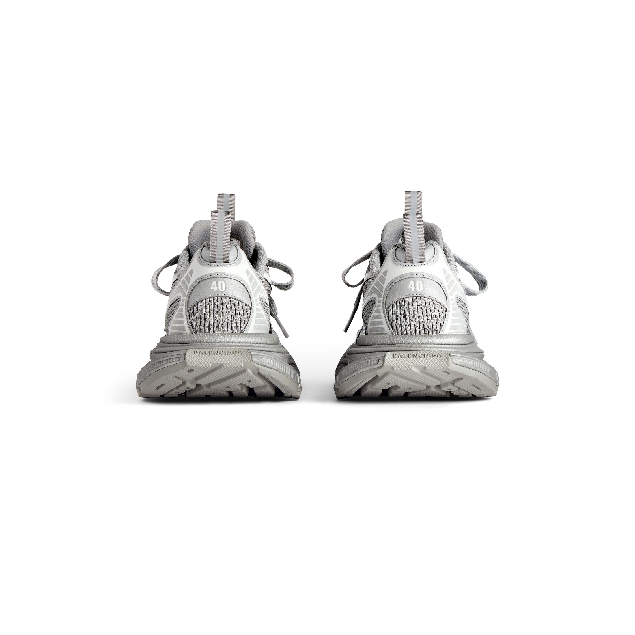 BALENCIAGA 3XL Low state grey sports shoes life casual shoes Sneakers - 图片 4