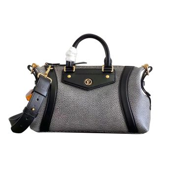 Louis Vuitton Biker PM Black Lambskin Leather Gold Hardware