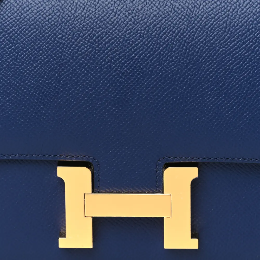 Hermès Constance 18 Bleu Saphir Epsom Leather Gold Hardware - 图片 9