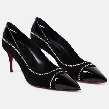 Christian Louboutin Black patent heels