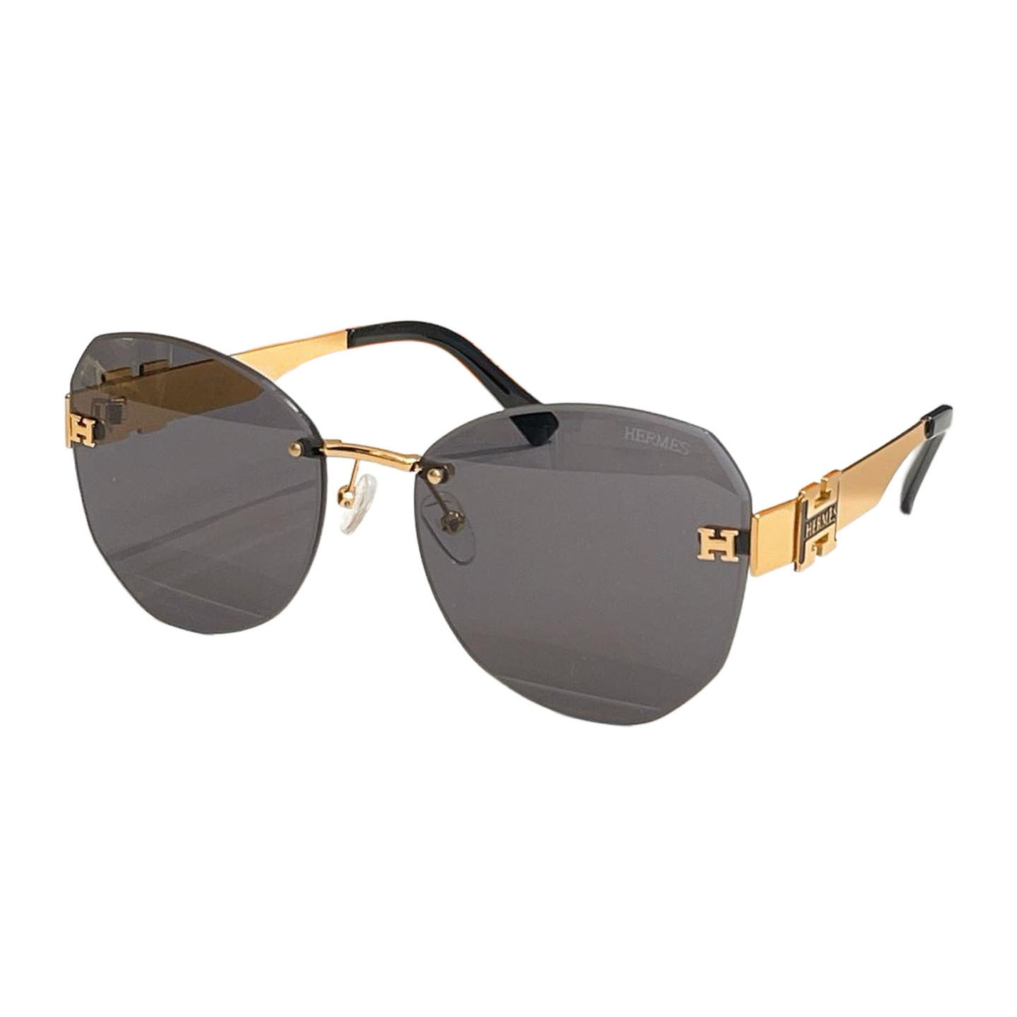 Hermès glasses purple gold/purple silver/black gold/brown/red/blue color Size 60口18-140 - 图片 4