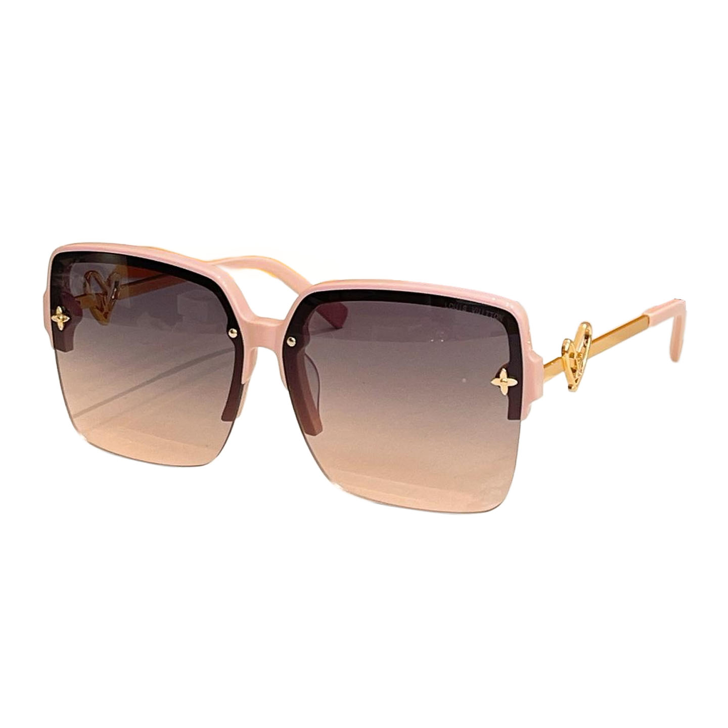 Louis Vuitton Clubmaster glasses white/leopard/melon/eggplant/pink/black color Size 53口22-145 - 图片 3
