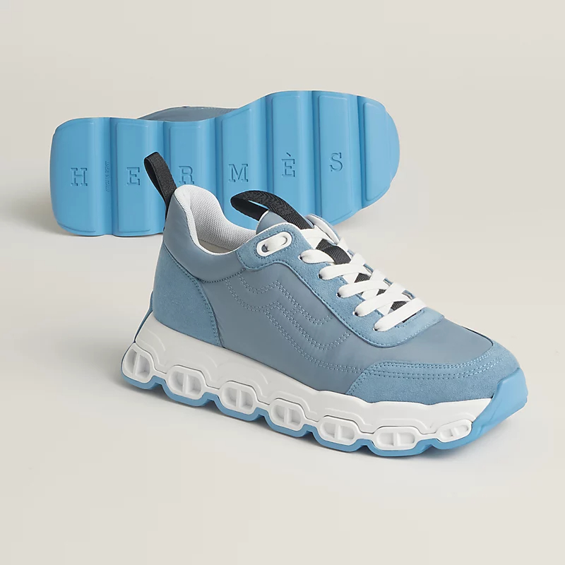 HERMES lmpulse Sneakers Blue Sports Shoes - 图片 2