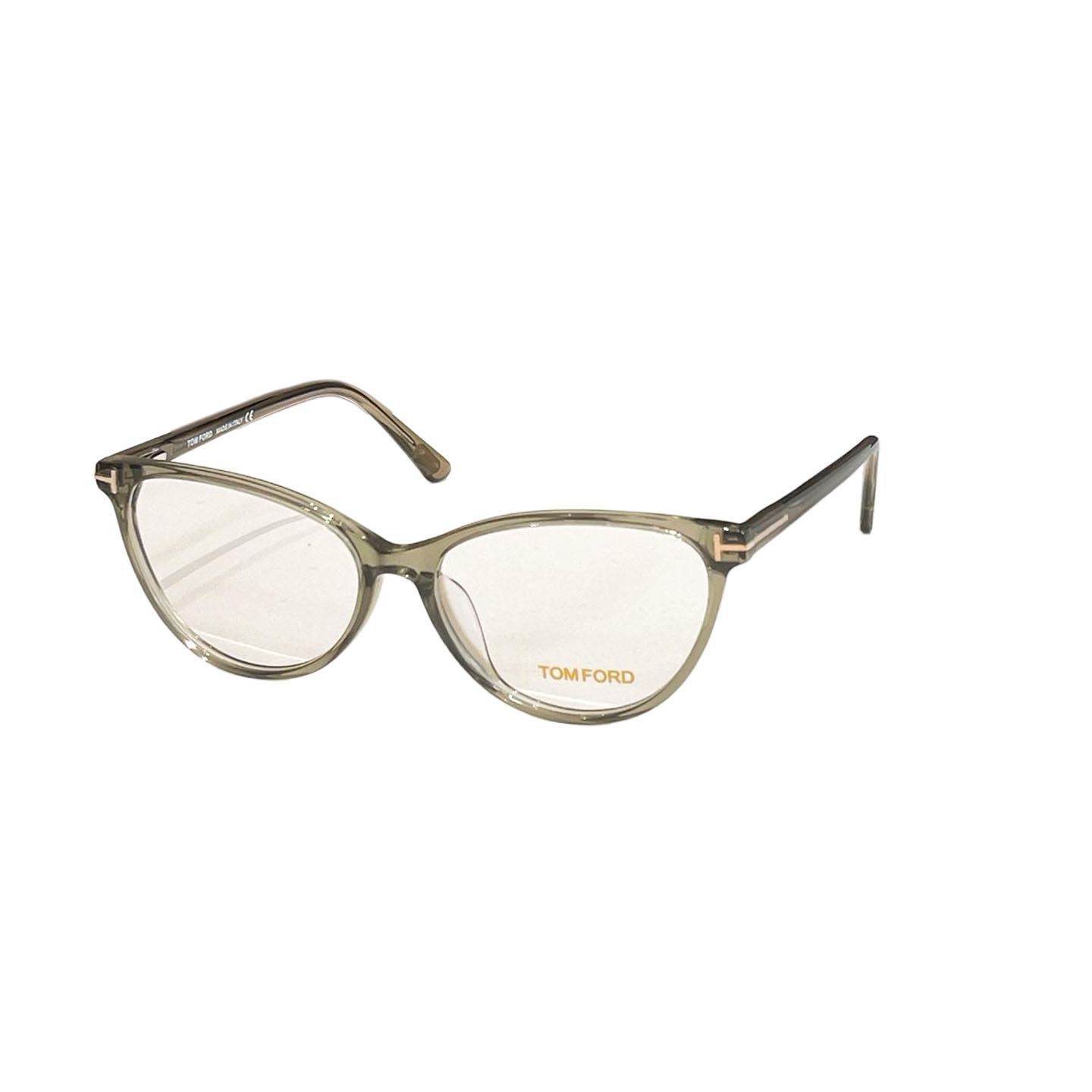 Tom Ford Cat Eye glasses leopard/blue/transparent/grey/citron/green/black color Size 54口16-145 - 图片 5