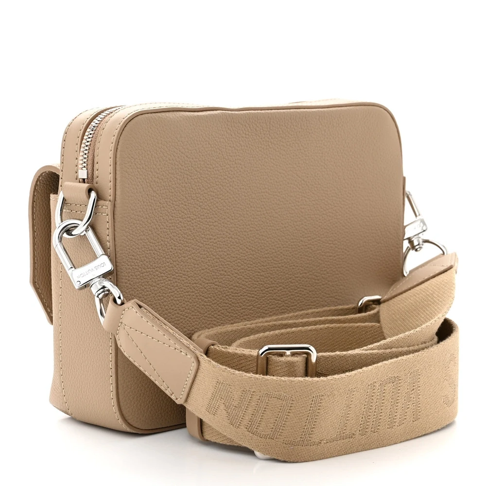 Louis Vuitton Aerogram Fastline Messenger PM Sable Beige Calfskin Leather - 图片 3