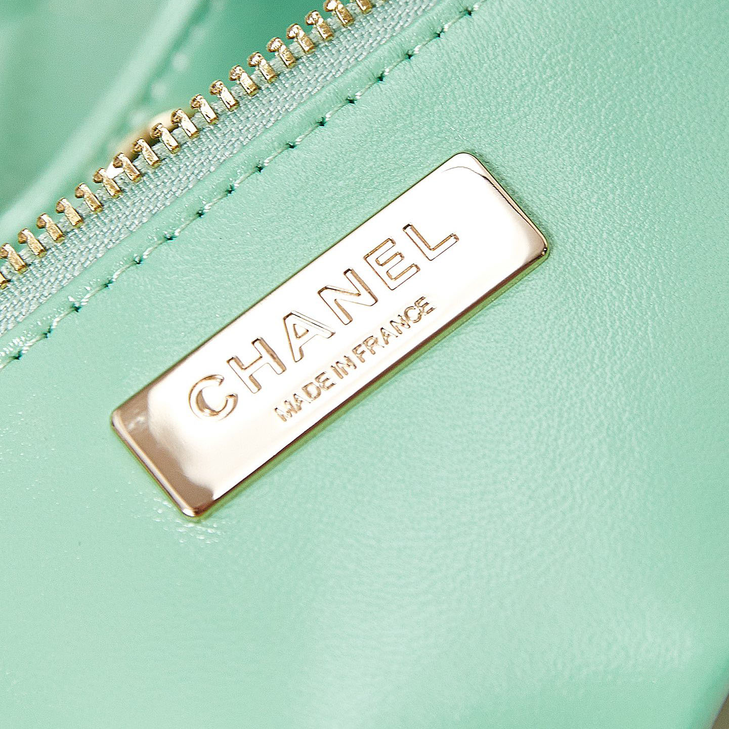 Chanel Oil Wax Leather Green Crossbody Bags - 图片 9