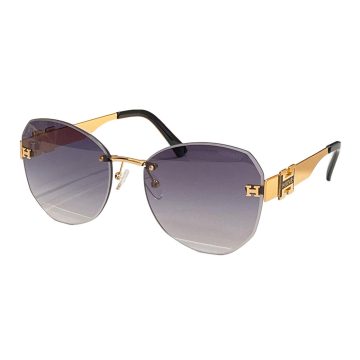 Hermès glasses purple gold/purple silver/black gold/brown/red/blue color Size 60口18-140