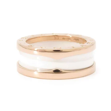 BVLGARI B.Zero1 2-band Ring Size 53/#