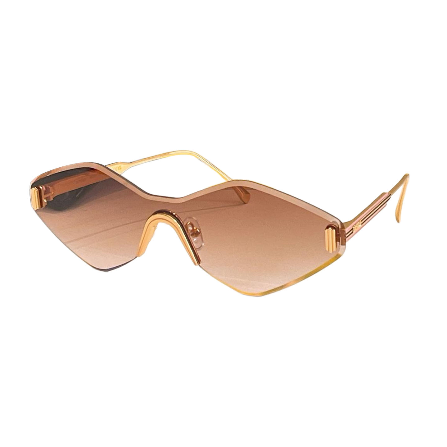 Fendi glasses saxe blue/brown/purple black/purple silver/blue/green/tawny color Size 145口0-142 - 图片 7