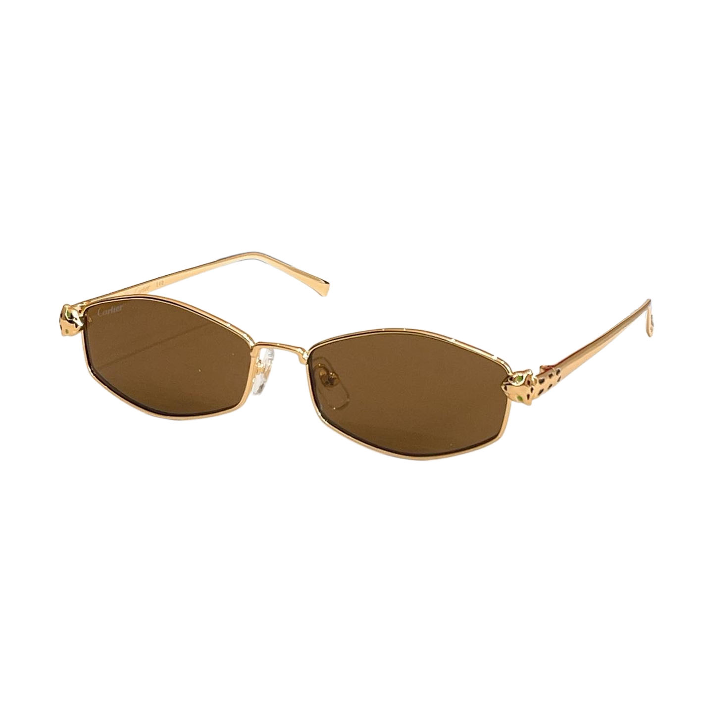 Cartier glasses silver/red silver/eggplant silver/plum gold/brown gold/black gold/blue silver color Size 52口18-140 - 图片 5