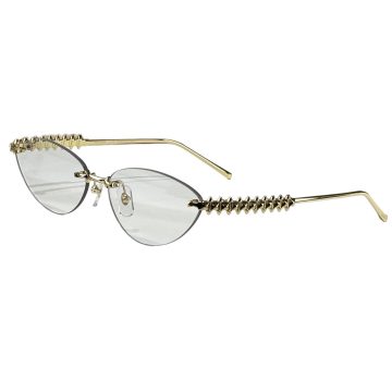 Cartier glasses gold/silver/black gold/black silver/red gold/grey silver/indigo gold color Size 58口16-140