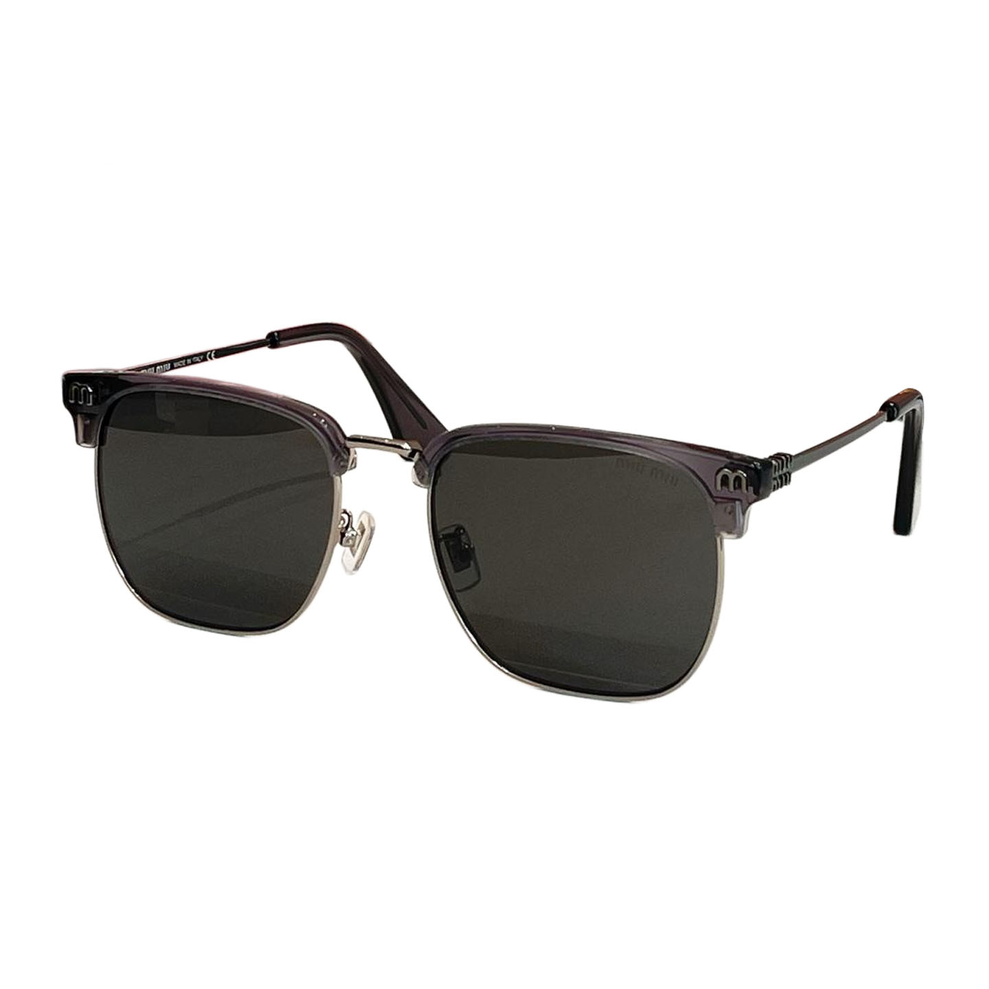 Miu Miu Clubmaster glasses leopard green/leopard brown/purple gold/purple silver/black/grey color Size 54口20-145 - 图片 6