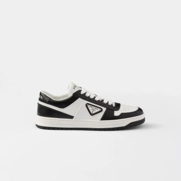 PRADA White and Black  leather sneakers