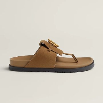 HERMES Joyce brown Slippers
