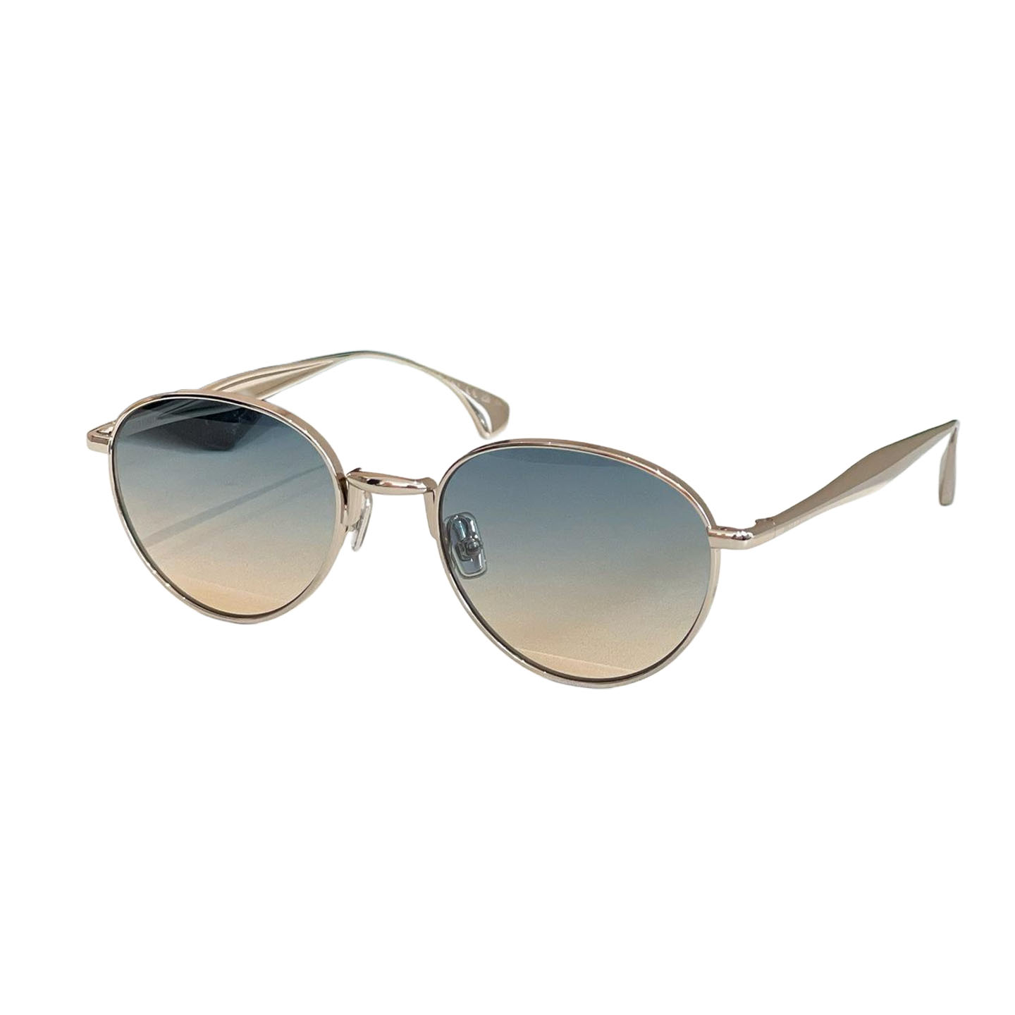 Bottega Veneta glasses rose gold/blue silver/orange/brown/rust/sepia/black gold color Size 55口22-140 - 图片 2