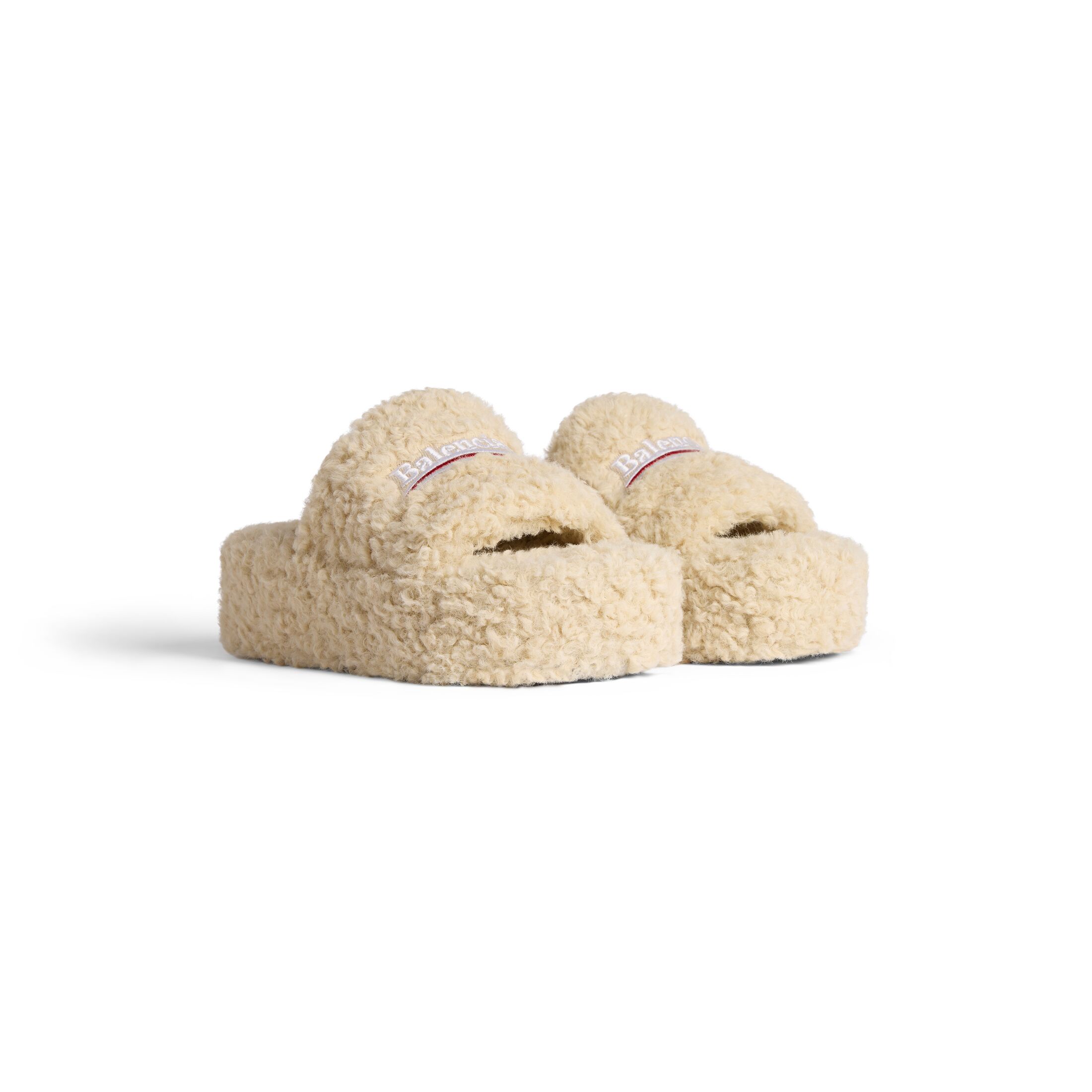 BALENCIAGA Women's platform slippers - 图片 2