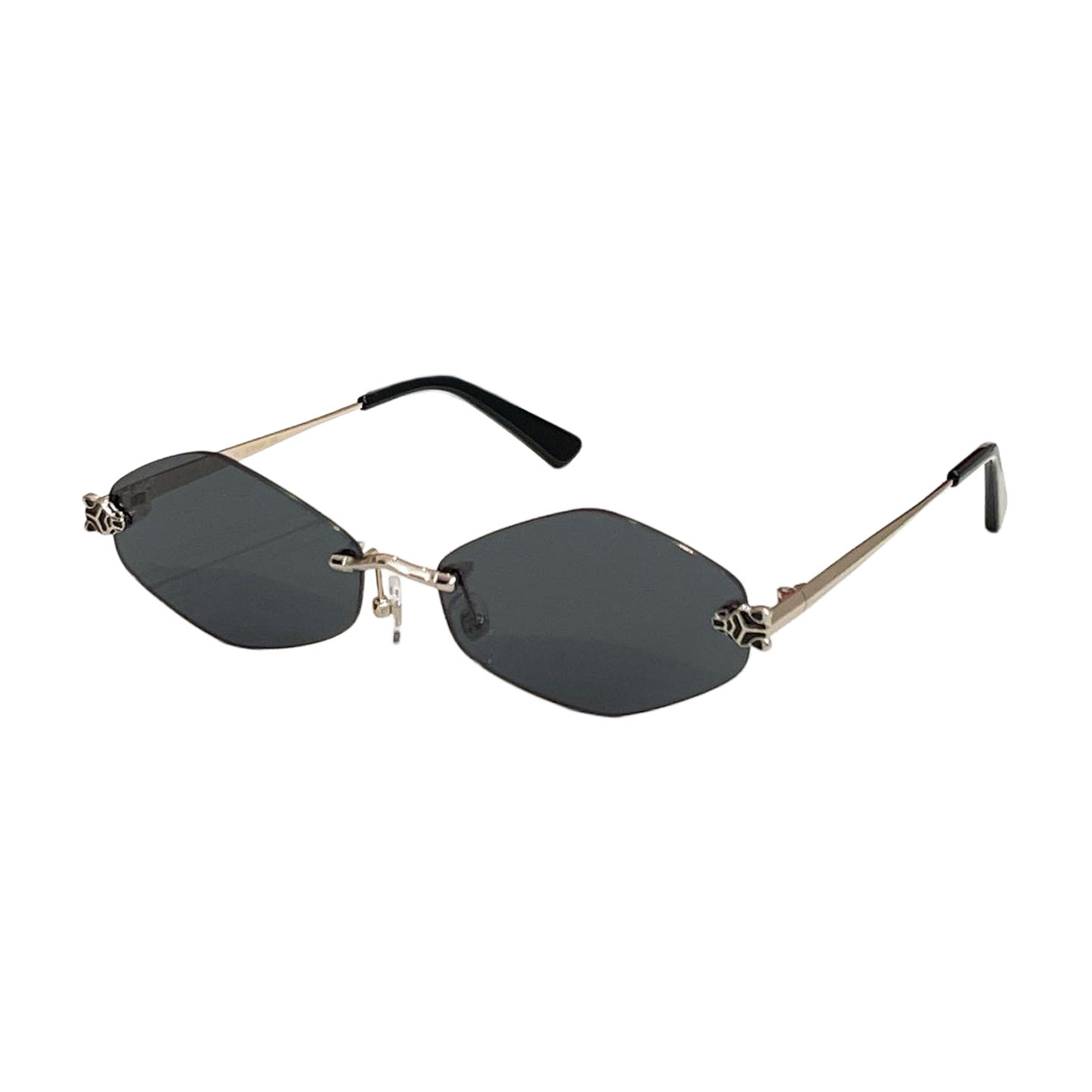 Cartier glasses blue/black gold/red/black silver/purple gold/brown/grey/purple silver/gradient blue color Size 48口21-145 - 图片 4
