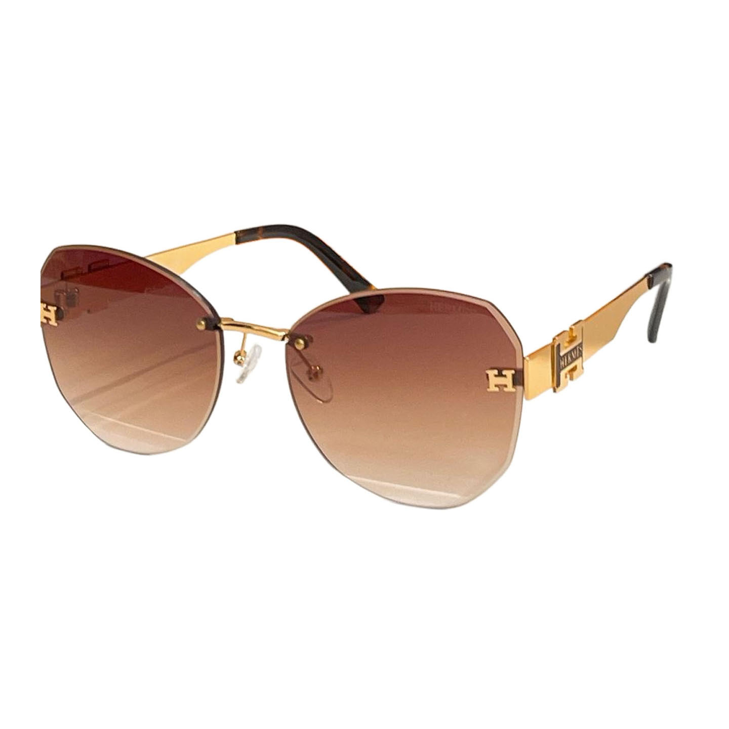 Hermès glasses purple gold/purple silver/black gold/brown/red/blue color Size 60口18-140 - 图片 5