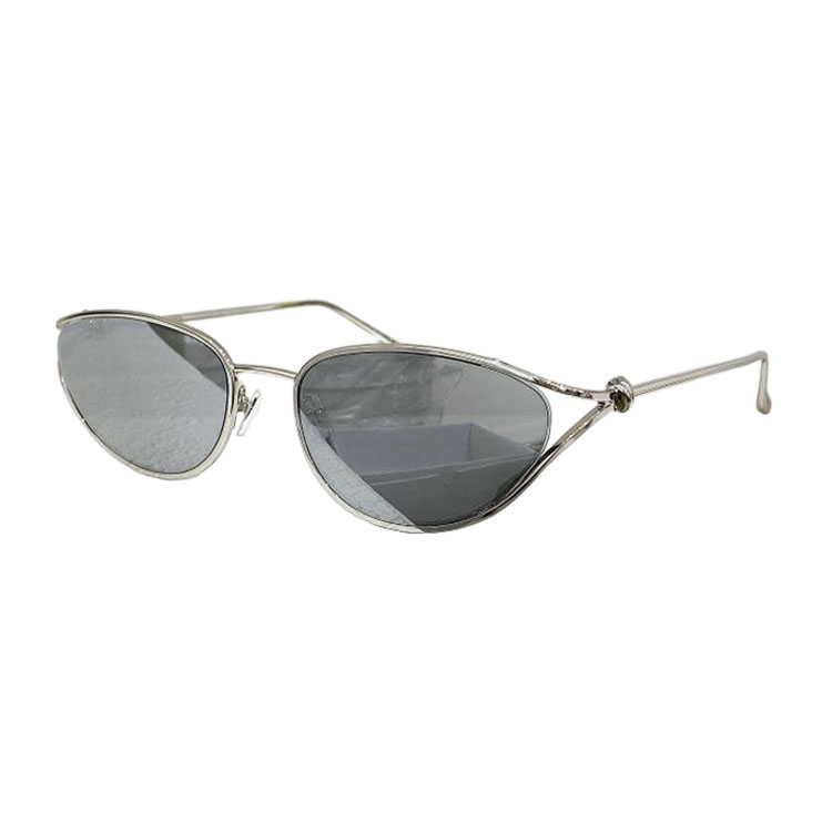 Bottega Veneta glasses silver/gold/grey silver/black gold/rose gold/brown/green color Size 57口19-130 - 图片 3