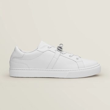 HERMES Day Sneakers White Sports Shoes