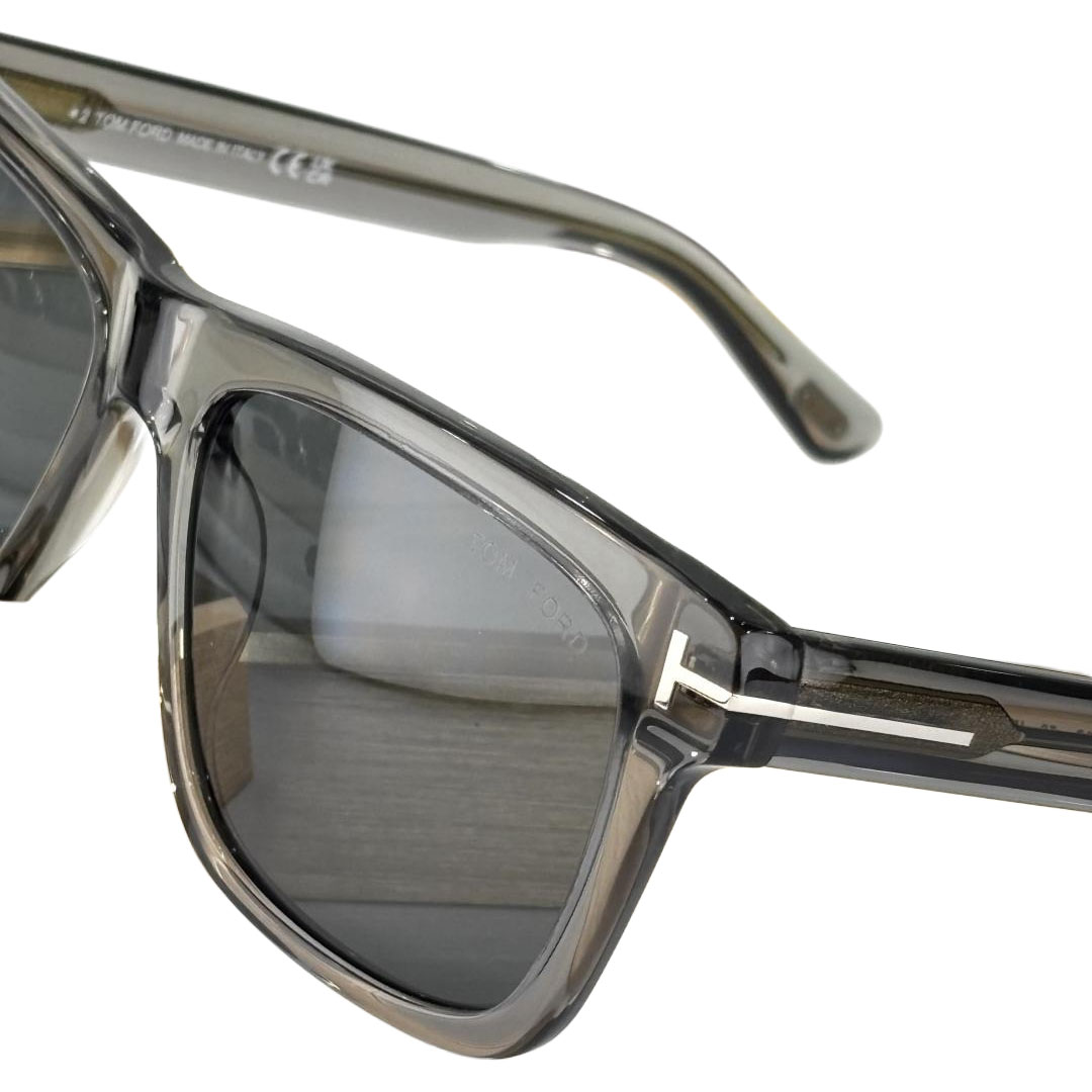 Tom Ford square frame glasses grey/black/blue black/yellow black/tawny black/sepia black/leopard green/leopard blue color Size 58-17-145 - 图片 2