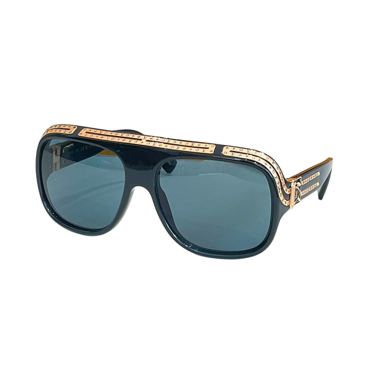 Louis Vuitton glasses black gold/white gold/black/blue/brown color Size 63口16-140 - 图片 4