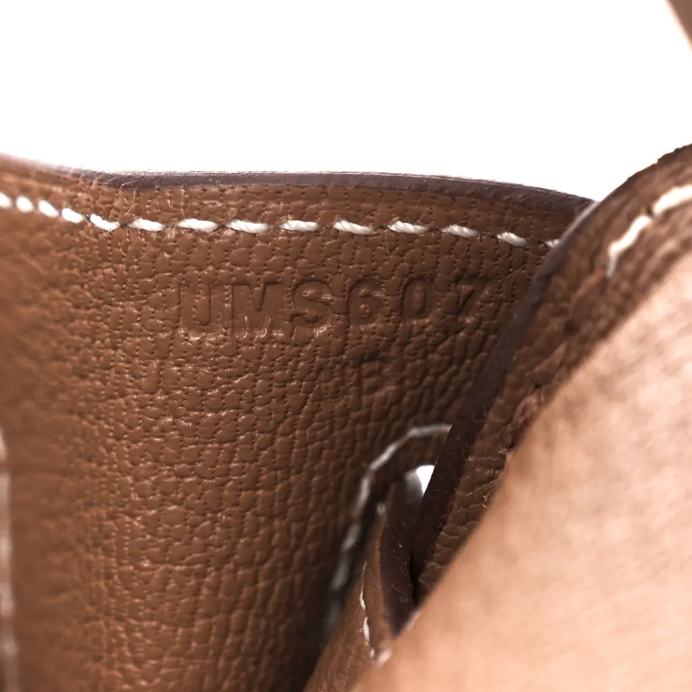 Hermès Birkin 25 Brown Togo Leather Palladium Hardware - 图片 8