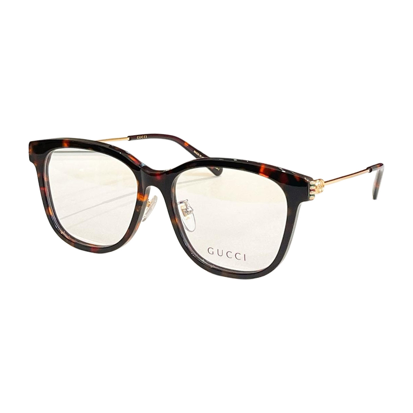Gucci Wayfarer glasses green/eggplant/leopard brown/red brown/black/natural salmon/black gold/red gold/leopard color Size 56口16-145 - 图片 9