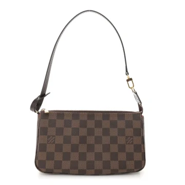 Louis Vuitton Pochette Accessoires NM PM Damier Ebene Canvas
