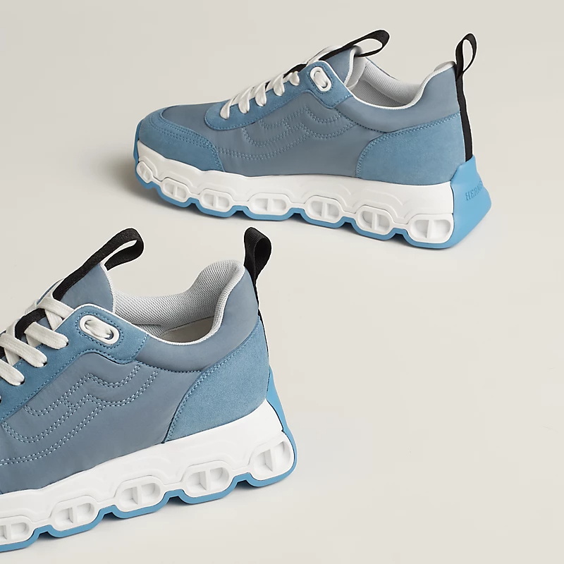 HERMES lmpulse Sneakers Blue Sports Shoes - 图片 4