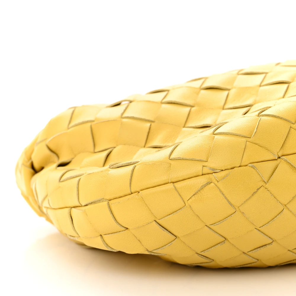 Bottega Veneta Mini Intrecciato Jodie Buttercup Nappa Leather - 图片 3