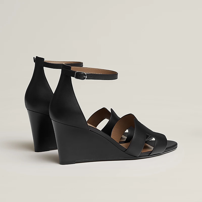HERMES Legend Black Sandal - 图片 4