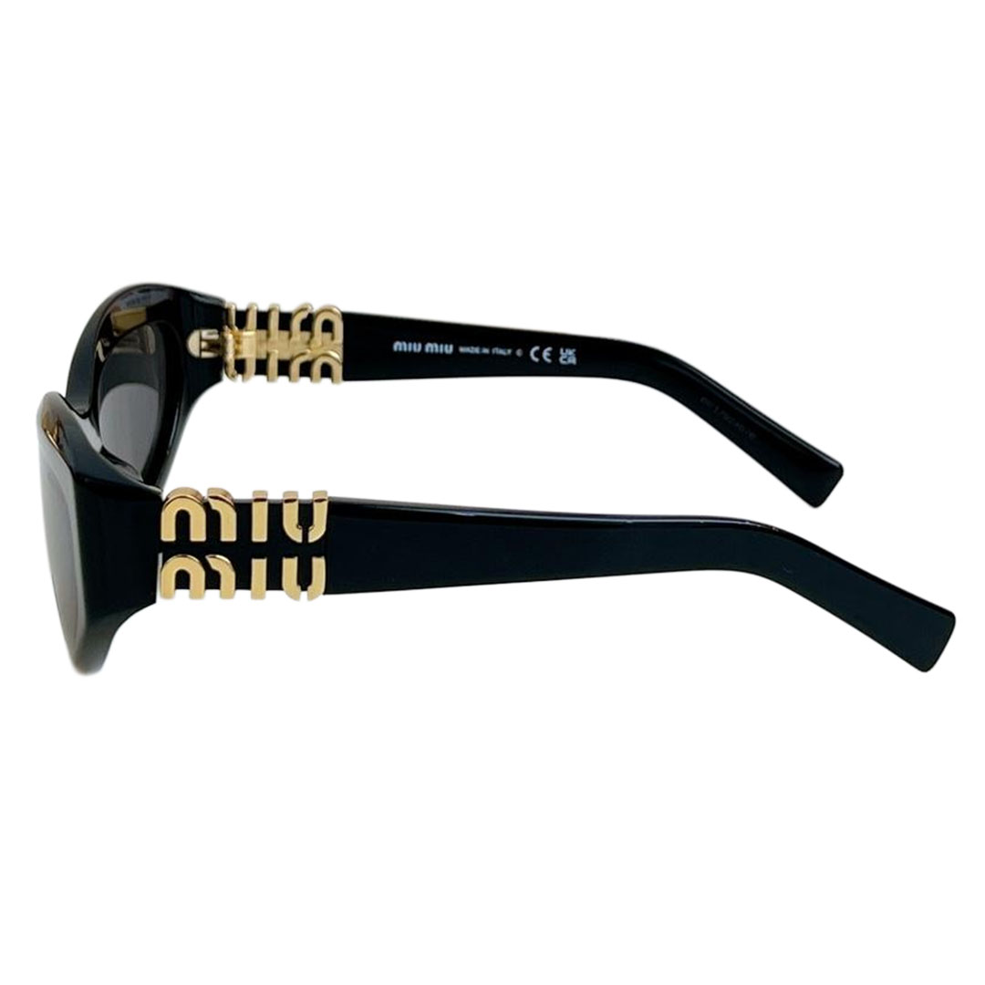 Miu Miu glasses black gold/leopard/apricot/purple color Size 59口17-130 - 图片 4