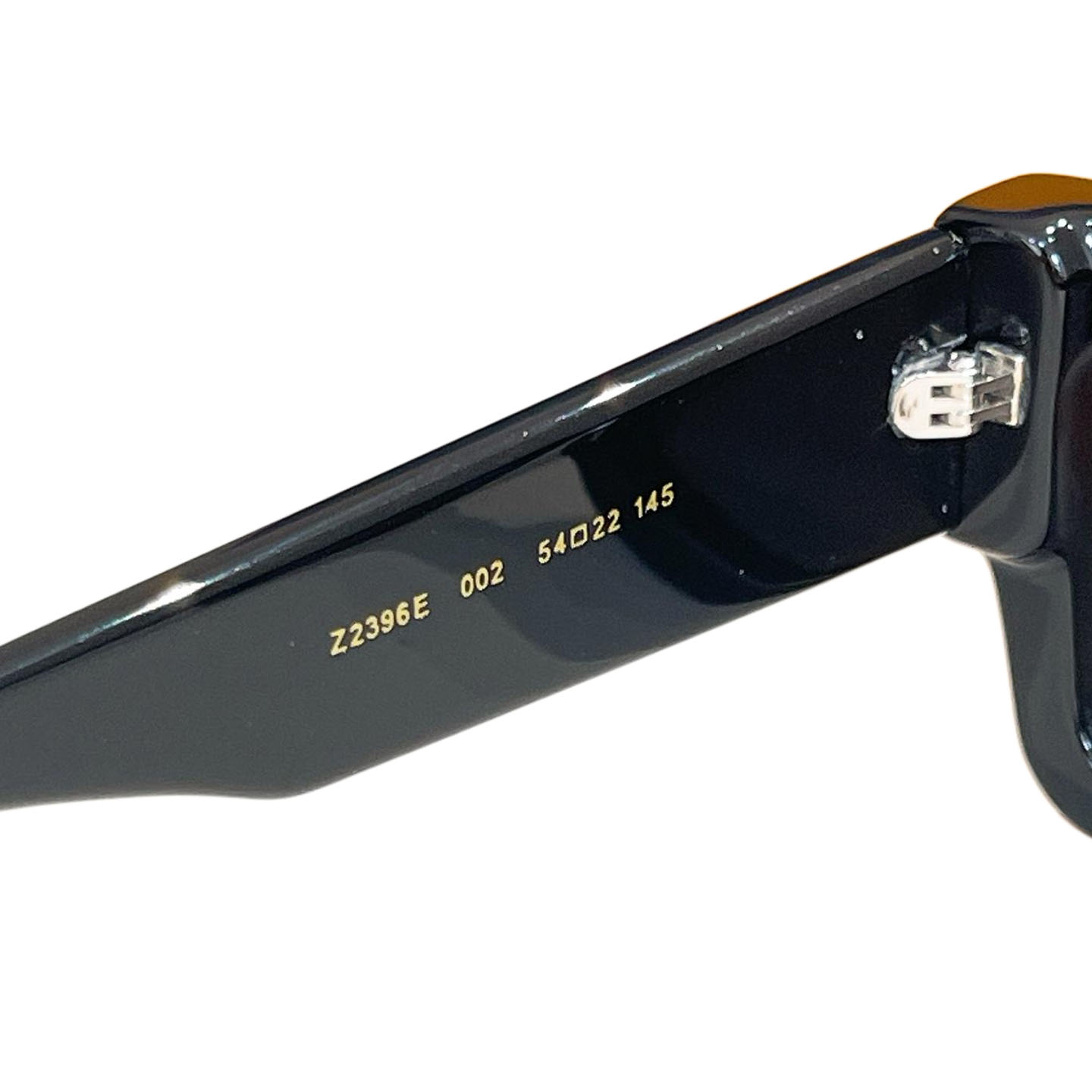 Louis Vuitton Square Glass pearls frame glasses black/eggplant/brown color Size 53口22-145 - 图片 3