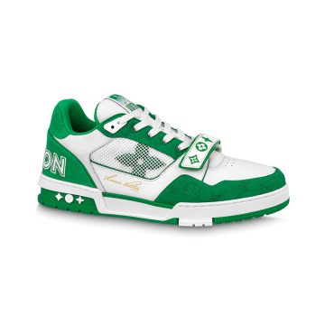 Louis Vuitton White with Green sneakers