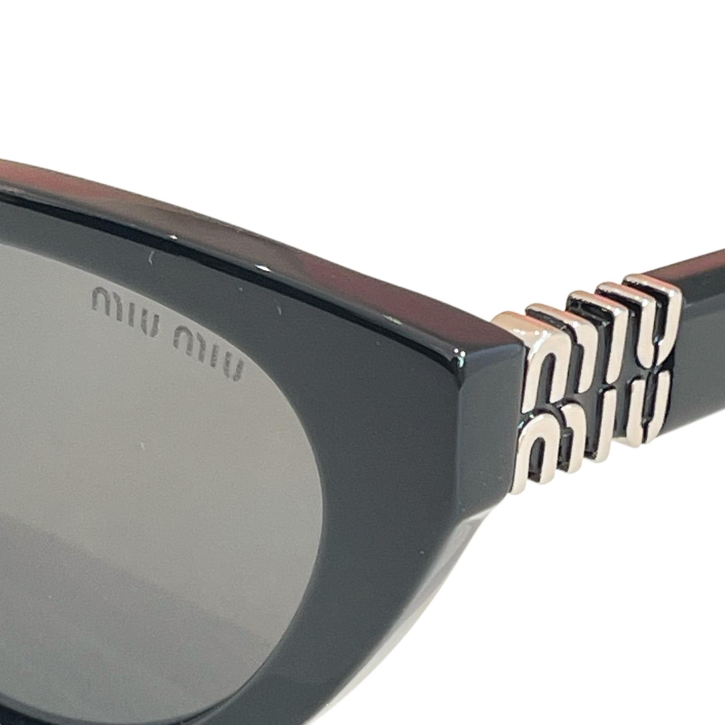 Miu Miu Cat Eye glasses black/ivory/pink/green/leopard color Size 54口20-140 - 图片 2