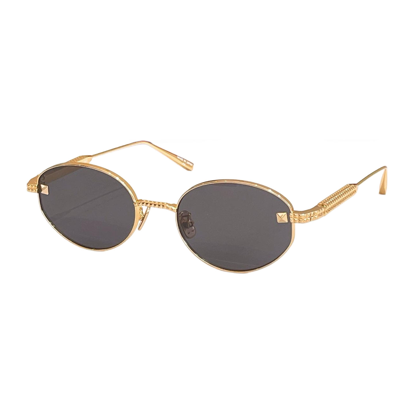 Valentino Oval glasses silver/gold/grey silver/black gold/black/red gold color Size 60口17-142 - 图片 5