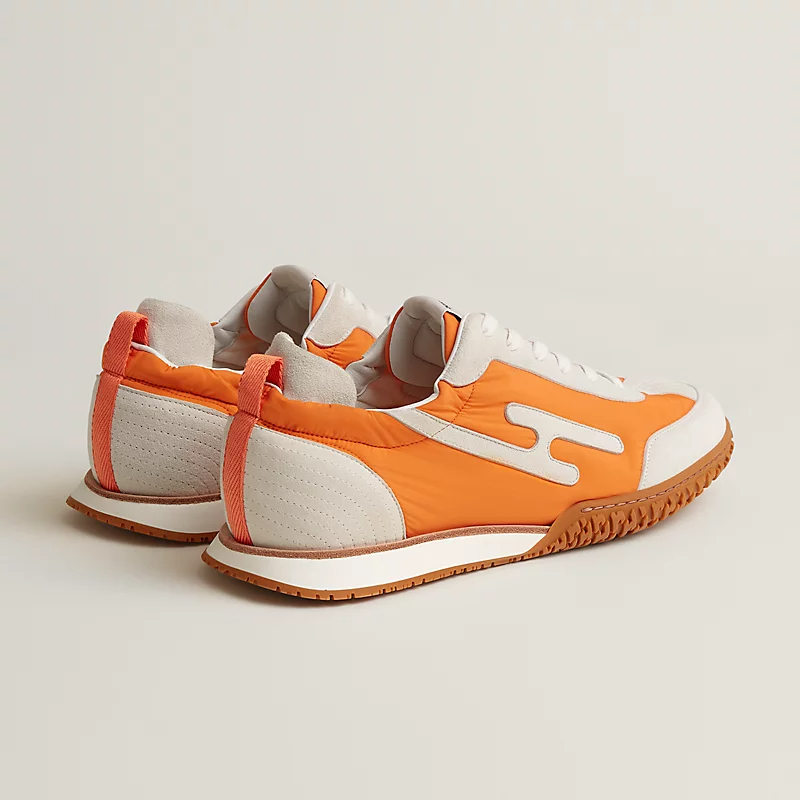 HERMES Jet Sneakers Oranage Sports Shoes - 图片 4