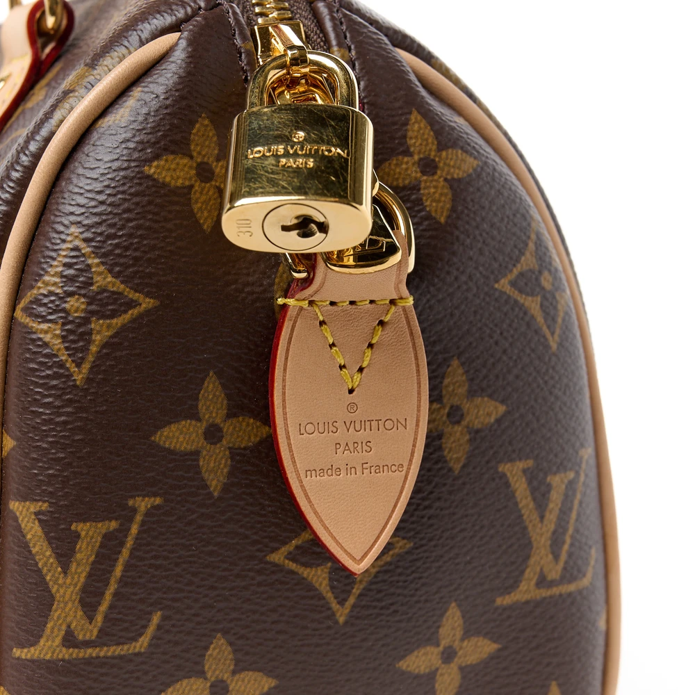 Louis Vuitton Speedy Bandouliere 20 Beige Monogram Canvas - 图片 2