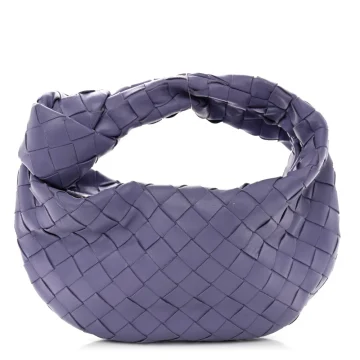 Bottega Veneta Mini Intrecciato Jodie Lavender Nappa Leather
