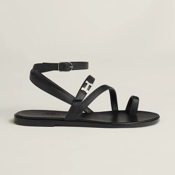 HERMES Harmonie black Sandal