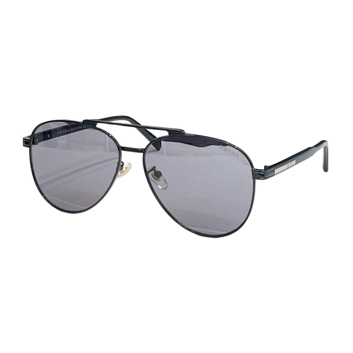 Prada Aviator glasses gold/black/silver/brown/cyan color Size 61口15-145 - 图片 3
