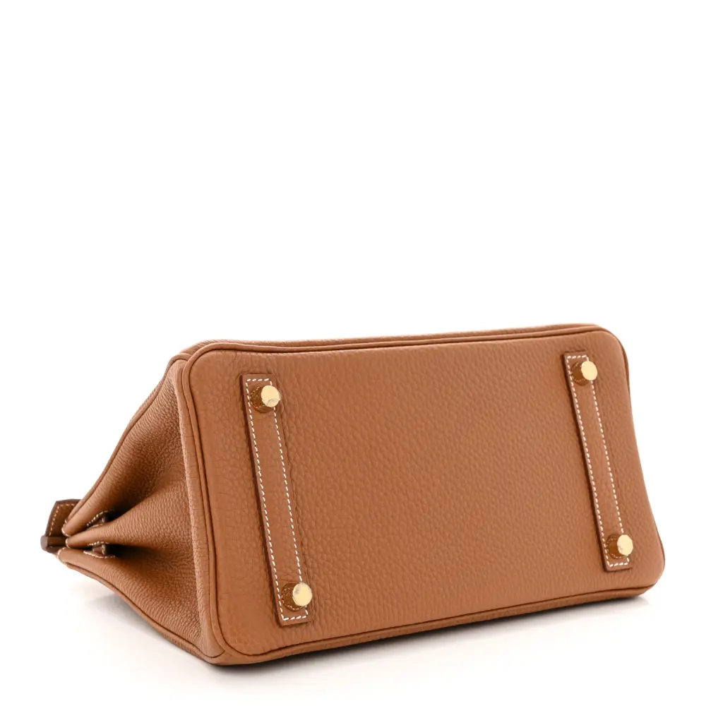 Hermès Birkin 25 Brown Togo Leather Gold Hardware - 图片 6