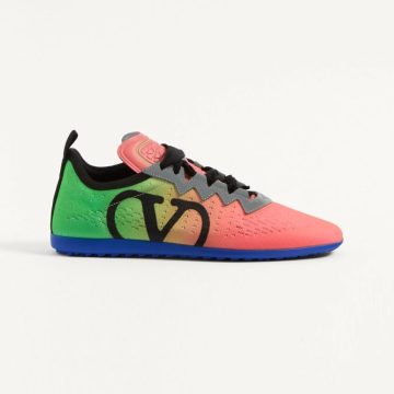 VALENTINO CHROMATHON Technical fabric sneakers