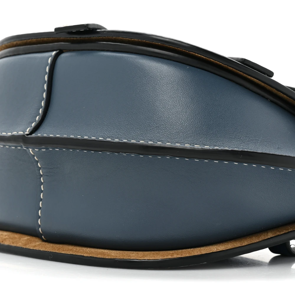 Loewe Gate Belt Bag Mini Steel Blue Calfskin Leather - 图片 4