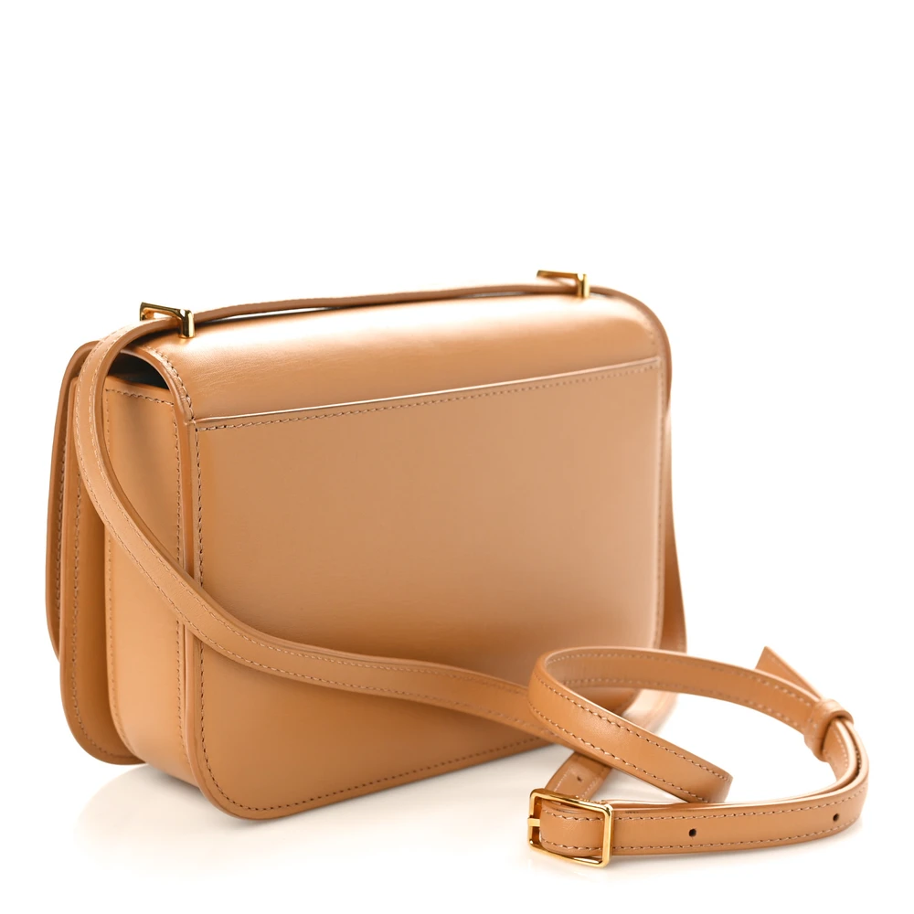 Loewe Goya Bag Mini Warm Desert Silk Calfskin Leather Gold Hardware - 图片 3