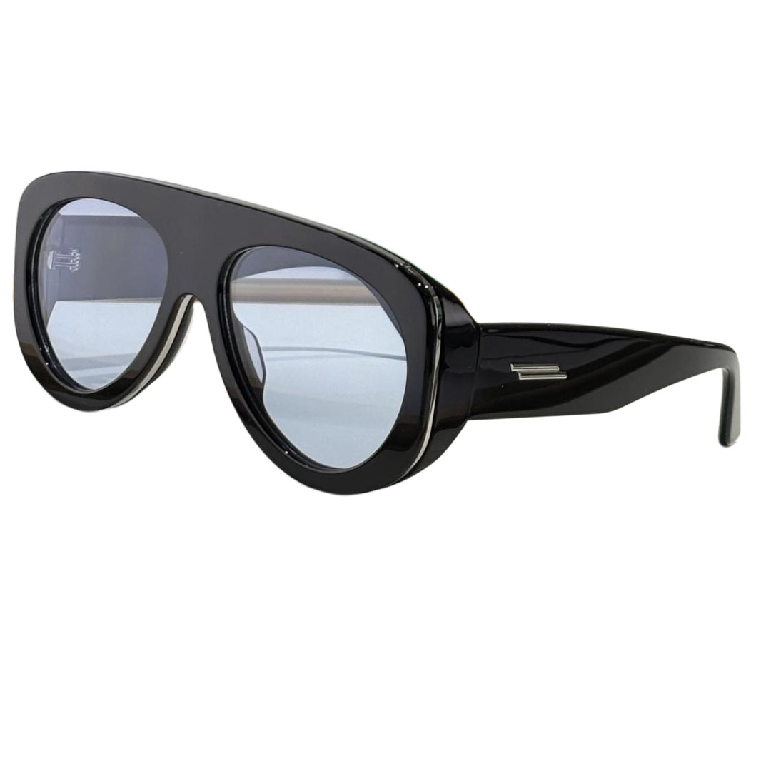 Bottega Veneta Pilot glasses leopard/black gold/black silver/matte black/green black/transparent black/tawny color Size 58口17-130 - 图片 7