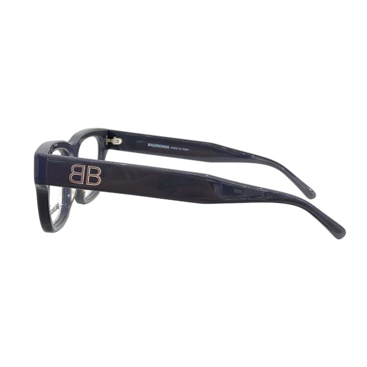 Balenciaga square frame glasses black silver/leopard cyan/coffee/black gold/blue brown/black yellow color Size 53口18-145 - 图片 3